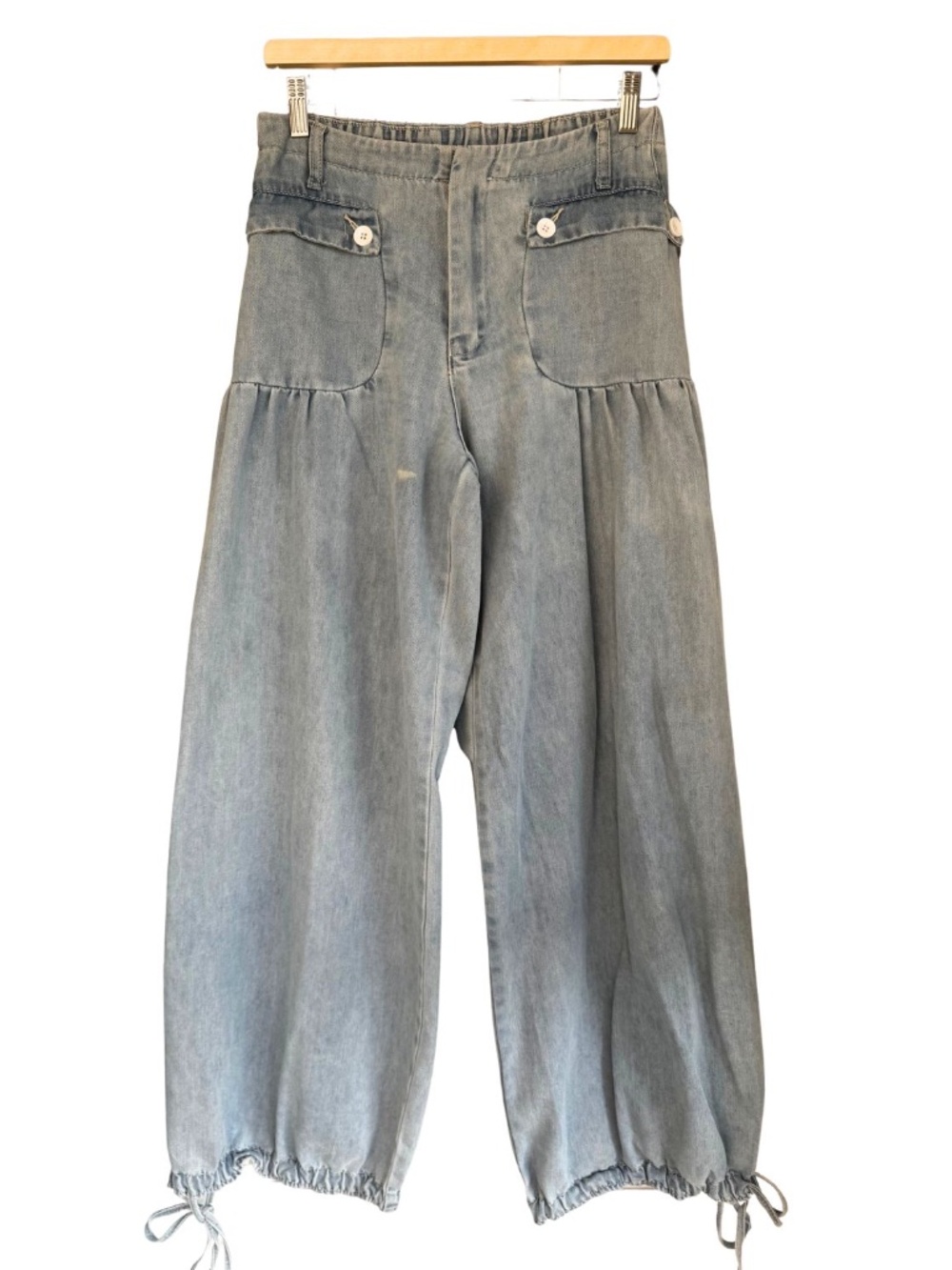 Lightweight Flowy Boho Beachy Jeans